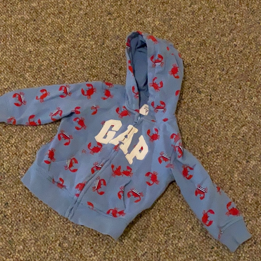 Gap 18-24 month zip up hoodie